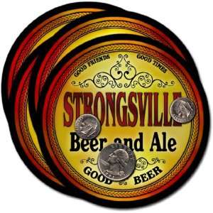  Strongsville, OH Beer & Ale Coasters   4pk Everything 