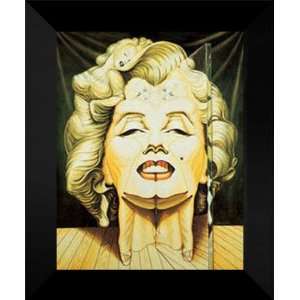  Octavio Ocampo FRAMED Art 15x18 Marilyn in the Mirror 