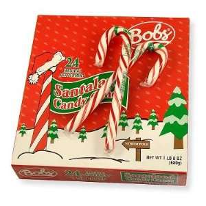 Candy Canes Bobs Large, 1 oz canes, 24 count:  Grocery 