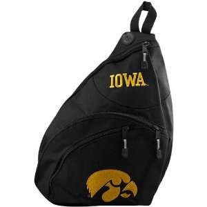  Iowa Hawkeyes Black Slingshot Backpack