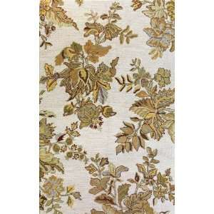  Bashian Valencia Al133 Ivory 5 x 8 Area Rug: Home 