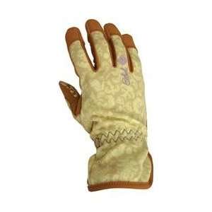  Stretchable Garden Gloves Celery/Saddle Pattern 