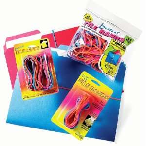  Brites File Bands   7 x 1/8 Stretch Bands, 12 PK: Toys 