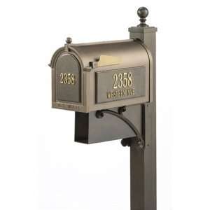  Whitehall Mailboxes Estate Streetside Mailbox Package in 