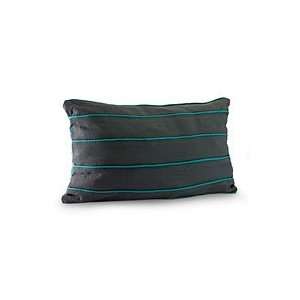  NOVICA Cotton cushion cover, Urban Turquoise