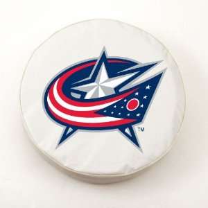    Columbus Blue Jackets NHL Tire Cover White: Sports & Outdoors
