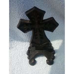  Iron Cross Stand (can use as paperweight)