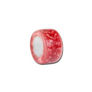  10mm Strawberry Sundae Handmade Porcelain Pony Beads: Arts 