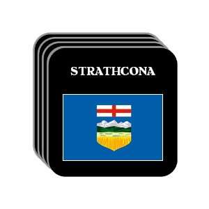  Alberta   STRATHCONA Set of 4 Mini Mousepad Coasters 