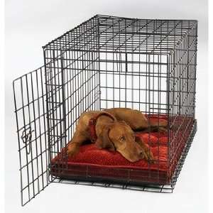  Dog Crate Mattress   Espresso Stripe: Pet Supplies