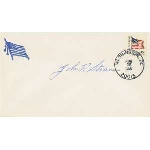 John Strane WWII U.S. Ace Authentic Autographed Cover 