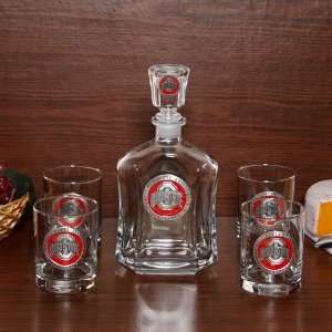  Ohio State Buckeyes Capitol Decanter Boxed Set: Sports 