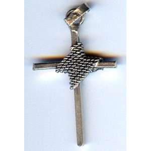  Persian Silver Cross Medieval Crusader Design #1467 