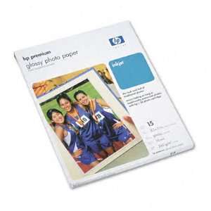   Glossy Premium Photo Paper, 8 1/2 x 11, 15 Sheets per Box: Electronics