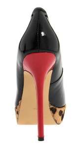 Womens NIB Steve Madden JAAGG Platform Peeptoe Stiletto Heels Leopard 