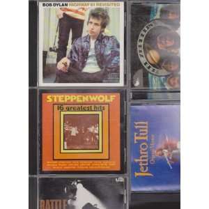    5 Classic Rock Cds Led Zepplin, Steppenwolf 