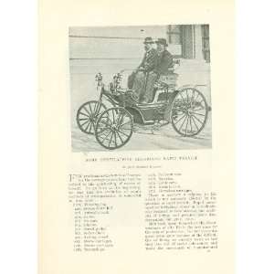   Automobiles Horseless Carriage Motor Car Rapid Transit illustrated