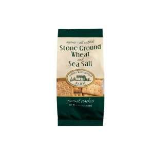 Stone Ground Wheat & Sea Salt Gourmet Crackers:  Grocery 