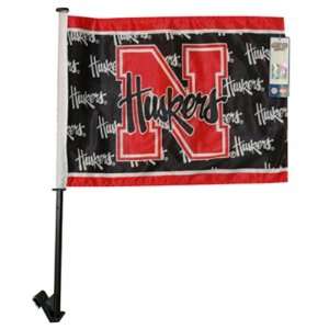  NCAA Nebraska Cornhuskers Car Flag Wrap: Sports & Outdoors