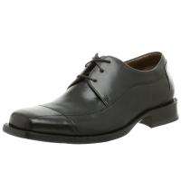 JOHNSTON AND MURPHY MEN SHOES DOBSON BLACK LEATHER 10W NWB $160 