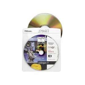  Fellowes Mfg. Co. Products   CD/DVD Double Side Sleeves, 5 