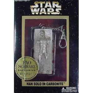  Han Solo in Carbonite Keychain FAO Schwarz exclusive 