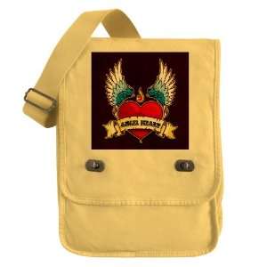    Messenger Field Bag Yellow Winged Angel Heart: Everything Else