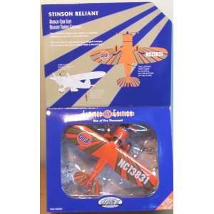  Gearbox STINSON RELIANT GULF Airplane Coin Bank Toys 