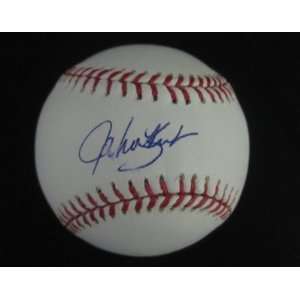John Kruk Signed Baseball Stiner   Autographed Baseballs:  