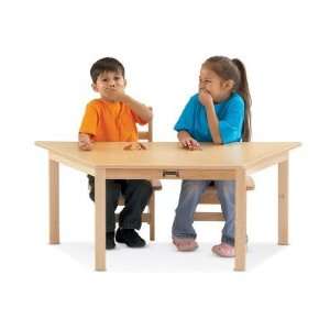   Jonti Craft Multi Purpose Trapezoid Table in Maple: Furniture & Decor