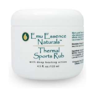  Emu Essence Thermal Sports Rub with Emu Oil 4.5 oz: Health 