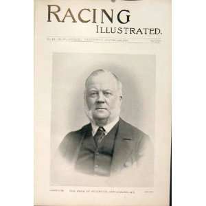   August Racing Illustrated Horse Stewards Cup Print