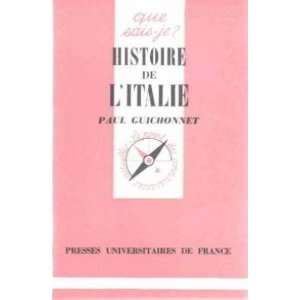  Histoire de litalie: Guichonnet Paul: Books