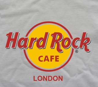 New Black or White London England UK Hard Rock Cafe T Shirt Cotton 