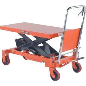  ECO ELT1650 Steel Manual Lift Table, 1650 lbs Capacity, 39 