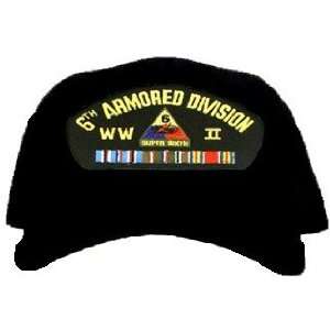  6th Armored Division WWII Ball Cap 