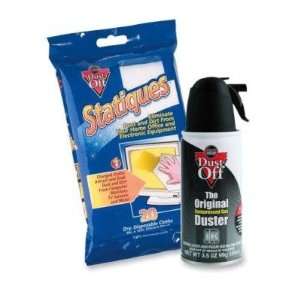  Falcon Cleaner Combo Pack, w/ 20 Statiques, One 3 1/2 oz 