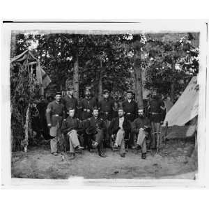Civil War Reprint Bealeton, Virginia. Company I, 93d New York Infantry 