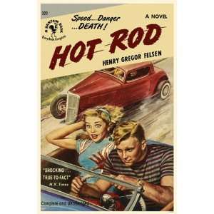  Hot Rod Book Cover Poster