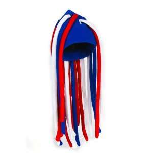  Red, White and Blue Noodle Hat: Toys & Games