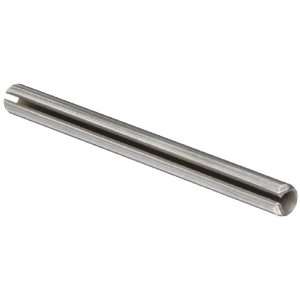 Passivated 420 Stainless Steel Slotted Spring Pin, USA Made, 1/16 