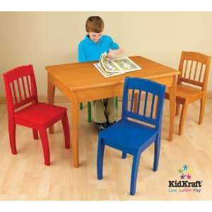  Euro Honey Table and 4 Chairs   KidKraft Furniture   26175 