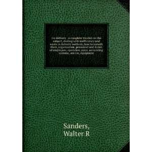   , accounting systems, service, equipment Walter R. Sanders Books