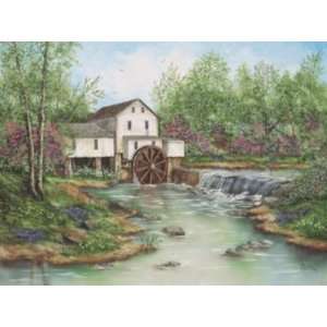  Pigeon Hollow Mill Poster Print: Home & Kitchen