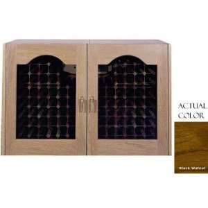  Series Wine Cellar   Glass Doors / Black Walnut Cabinet: Appliances