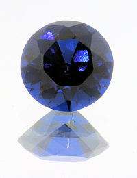 2mm   8mm Lab Created Dark Blue #113 Spinel Rounds  