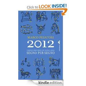 2012 (Varia) (Italian Edition) Marco Pesatori  Kindle 