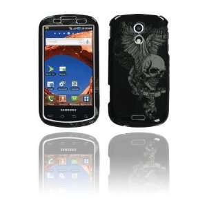  Samsung SPH D700 Epic 4G Graphic Case   Skull Wing Cell 