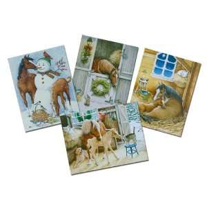 Away in a Stable Assorted Christmas Cards:  Kitchen 
