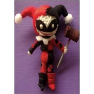 Harley Quinn String Doll Keychain Ornament